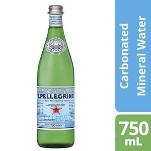 Sanpellegrino Sparkling Mineral Water Bottle 750mL